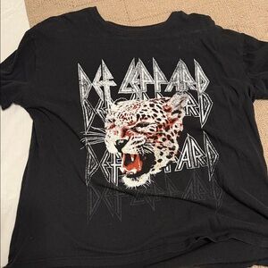 Kids Black Graphic T-Shirt